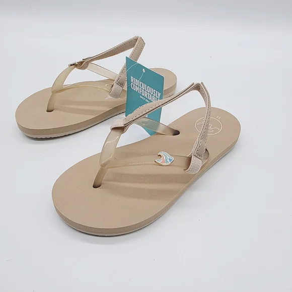 Reef Little Charming Oasis Sandals Toddler Girl Size 11‎ NEW - Picture 4 of 6